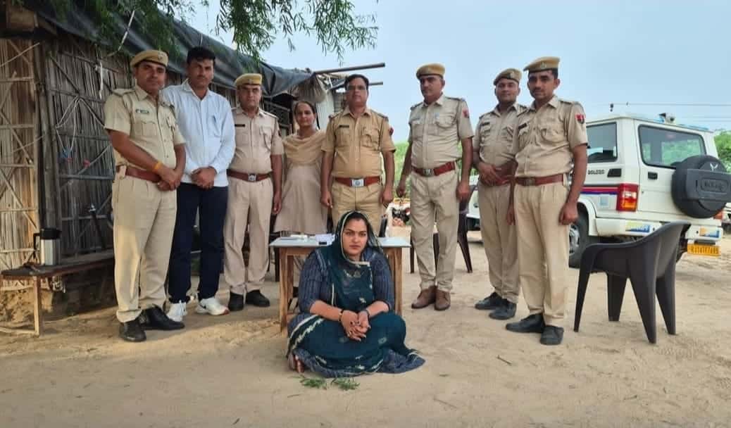 सांचौर में ड्रग्स तस्करी का खुलासा: इंस्टा स्टार भाविका चौधरी 150 ग्राम एमडी के साथ गिरफ्तार