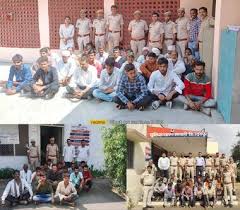 उदयपुर में अपराधियों पर पुलिस का बड़ा प्रहार: 402 गिरफ्तार, 860 स्थानों पर छापेमारी, हिस्ट्रीशीटरों में खौफ