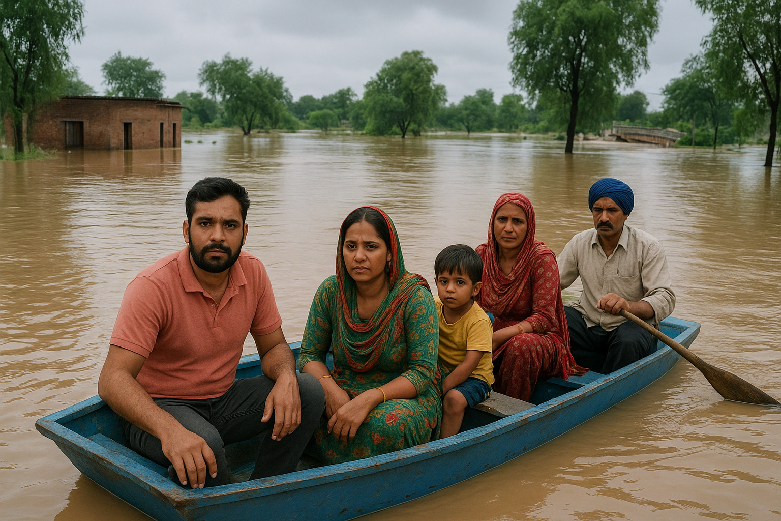 Flood havoc in Punjab