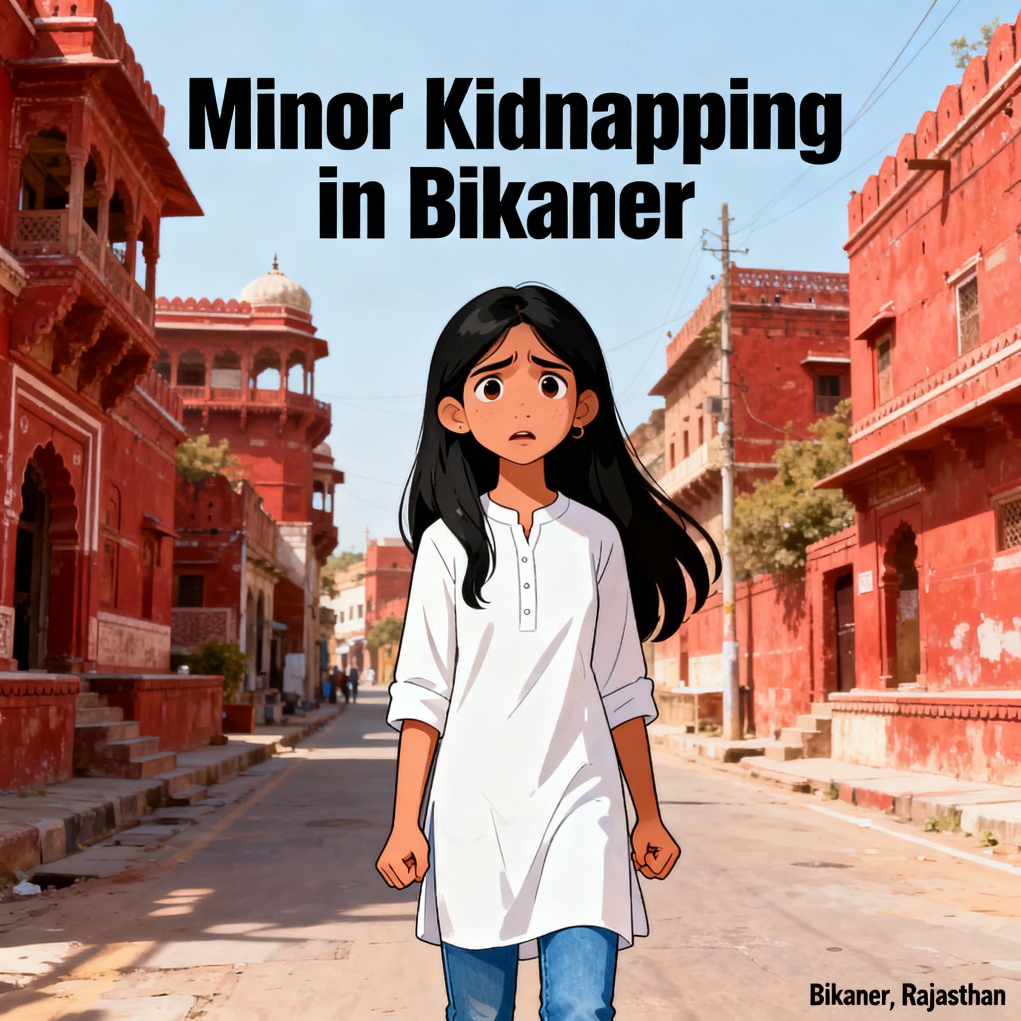 बीकानेर में नाबालिग का अपहरण: जान-पहचान वाले पर आरोप, पुलिस अलर्ट